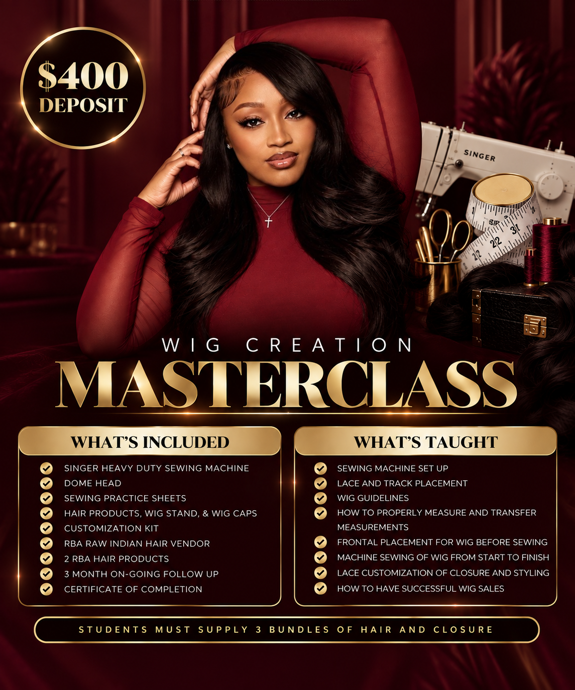 Wig Creation MasterClass Main image